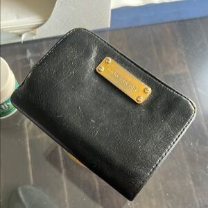 Marc Jacobs Black Leather Wallet